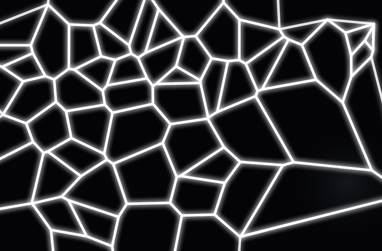 Screenshot of a fireworks animation